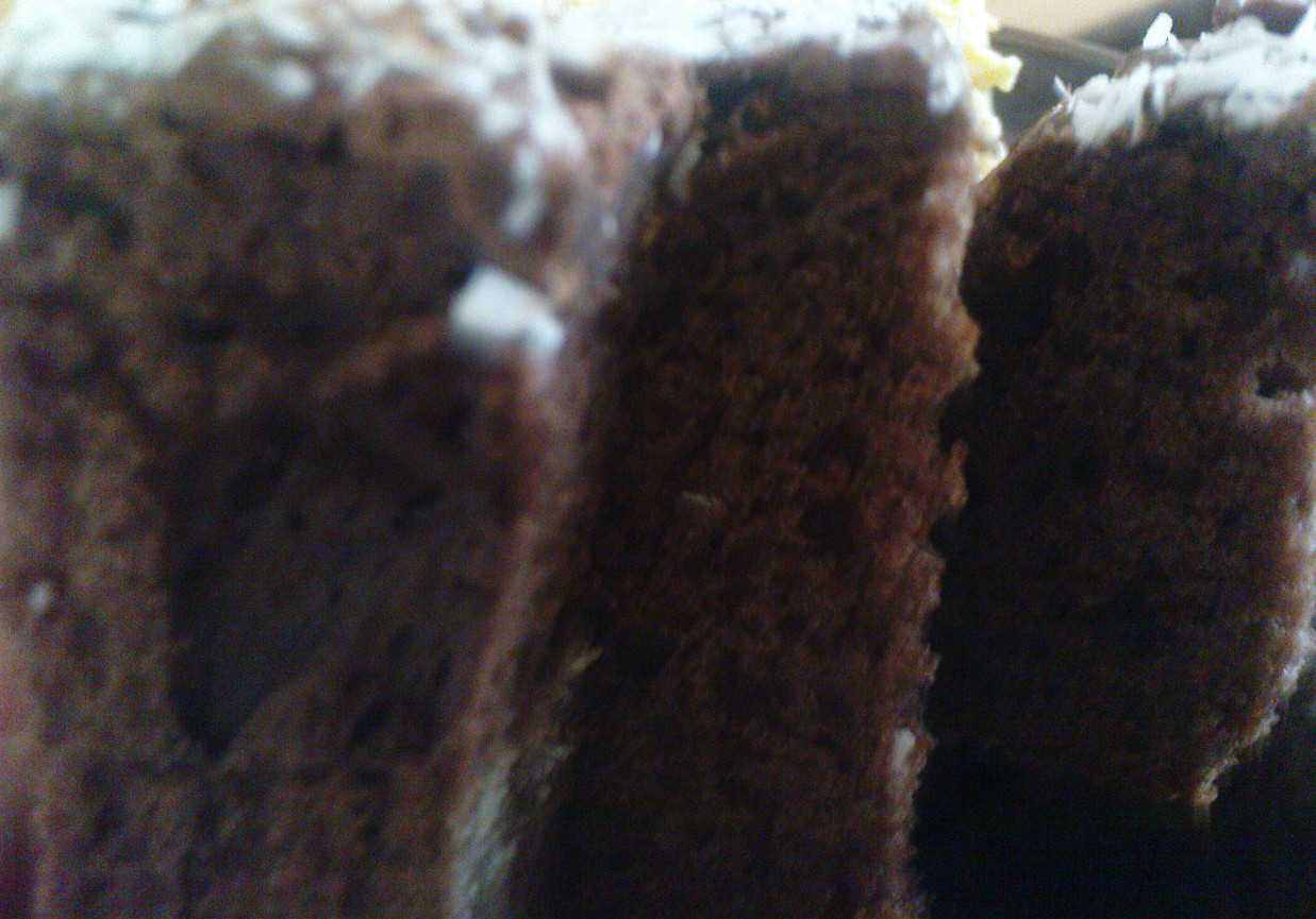 Ciasto czekoladowe z winem foto