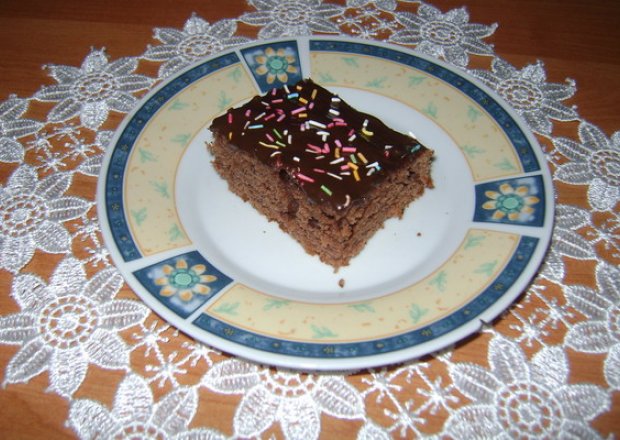 Fotografia przedstawiająca Ciasto czekoladowe.