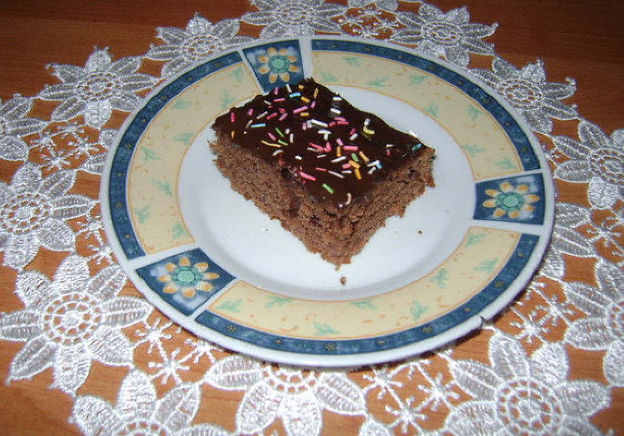 Ciasto czekoladowe. foto