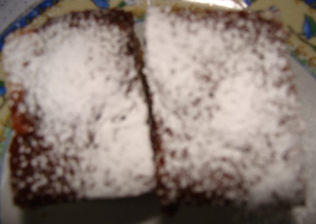 Fotografia przedstawiająca ciasto czekoladowe