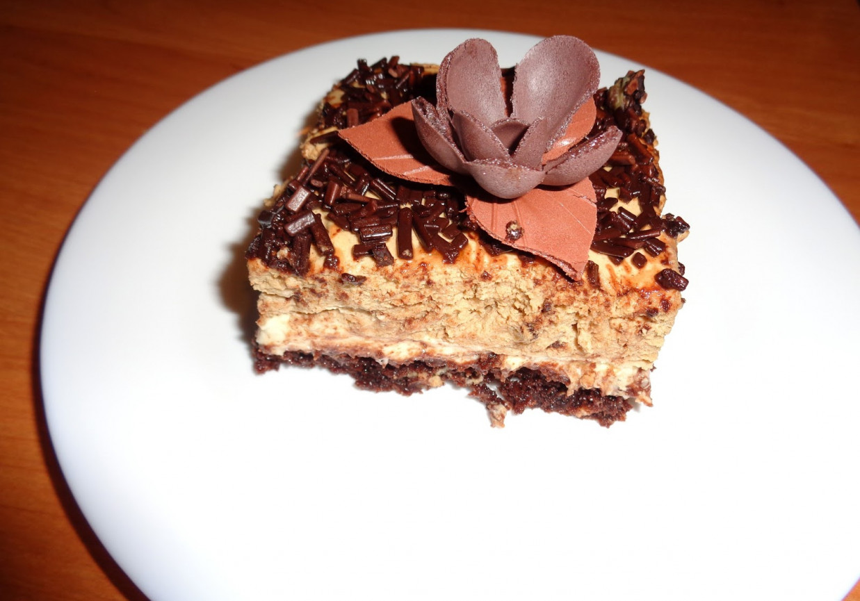 Ciasto czekoladowo-kawowe foto