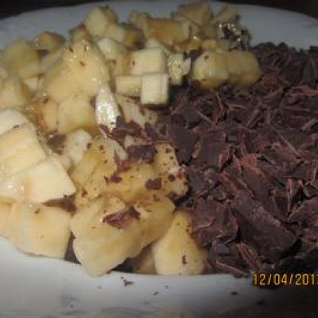 Krok 2 - Ciasto czekoladowo-bananowe foto