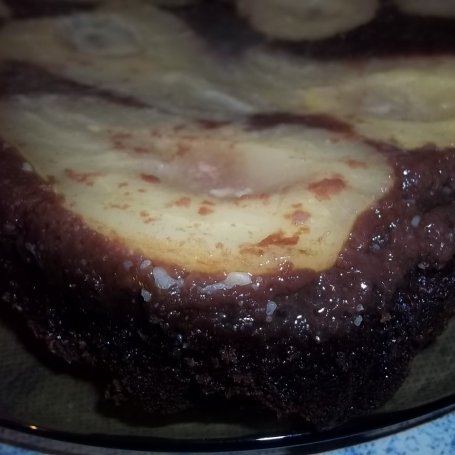 Krok 5 - Ciasto czekoladowo-gruszkowe foto