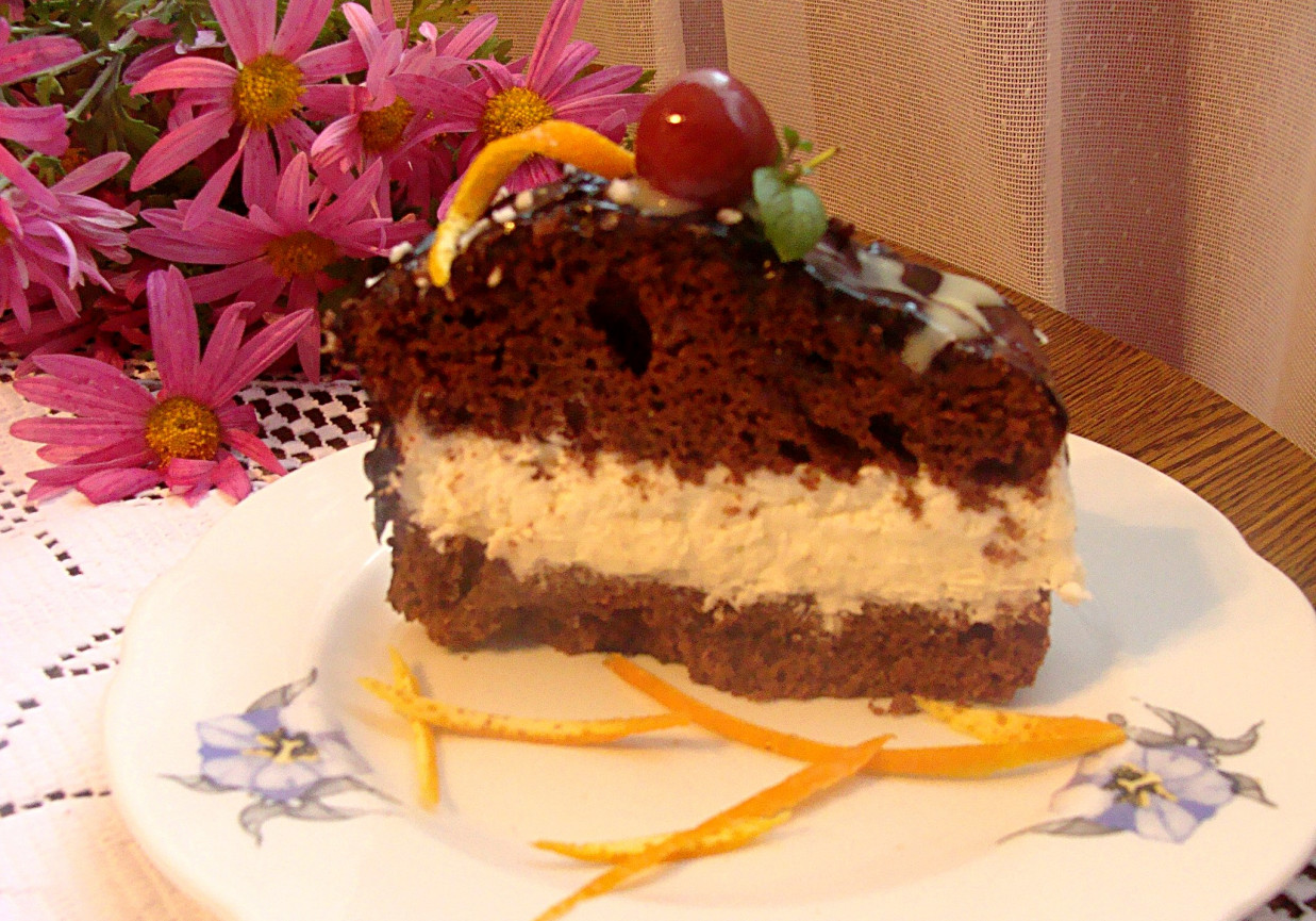 Ciasto czekoladowo-kokosowe foto
