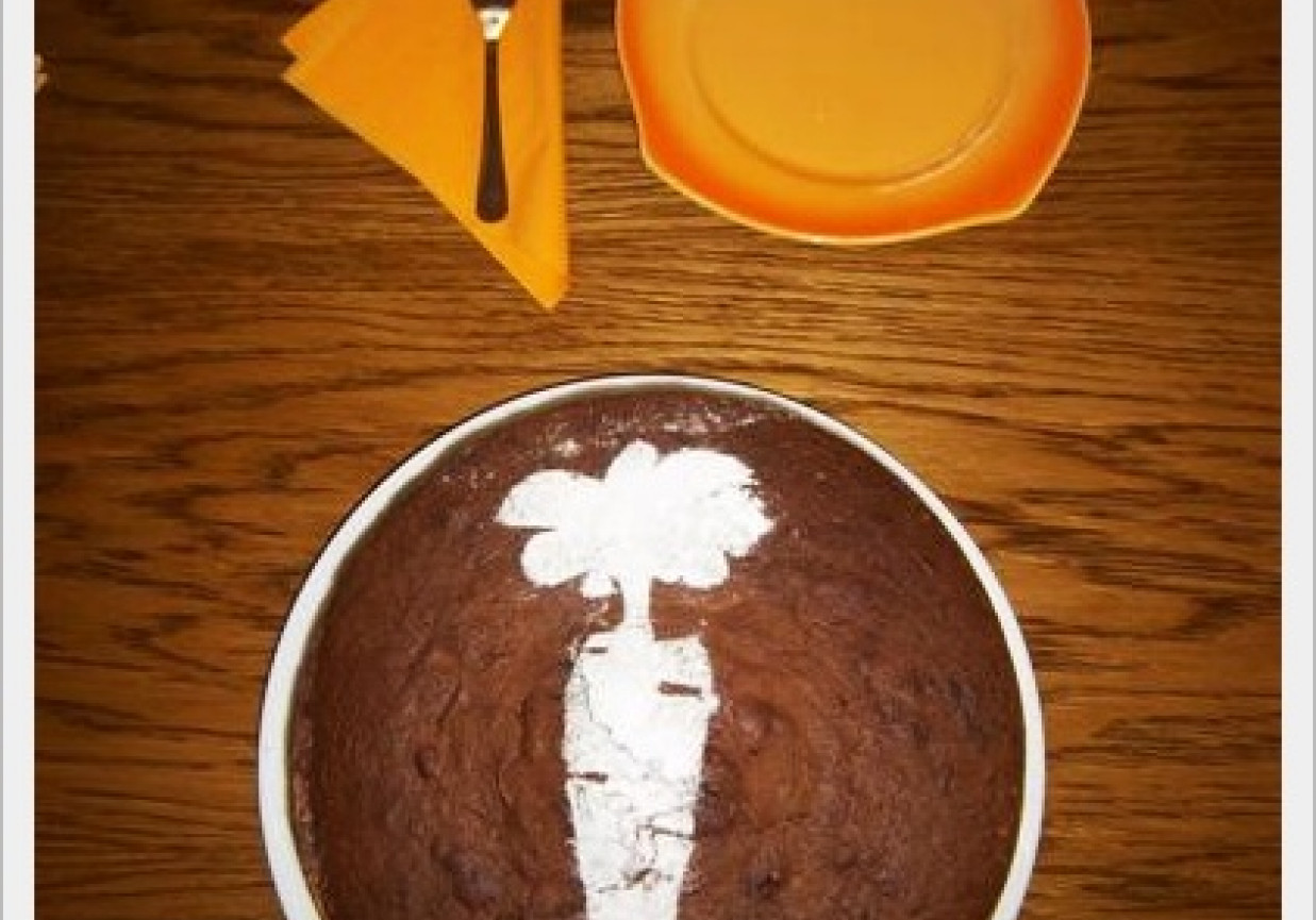 Ciasto czekoladowo-marchewkowe foto