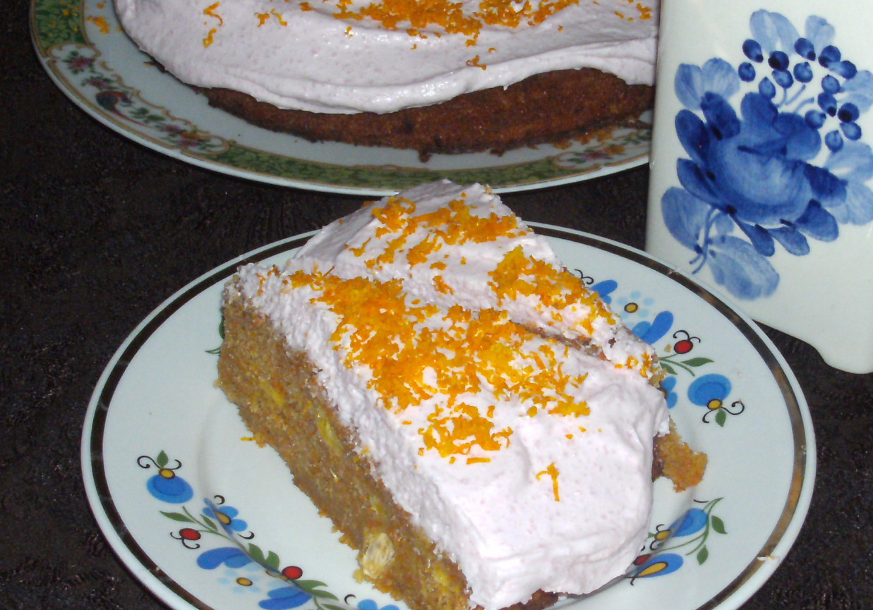 ciasto dyniowo-pomarańczowe... foto