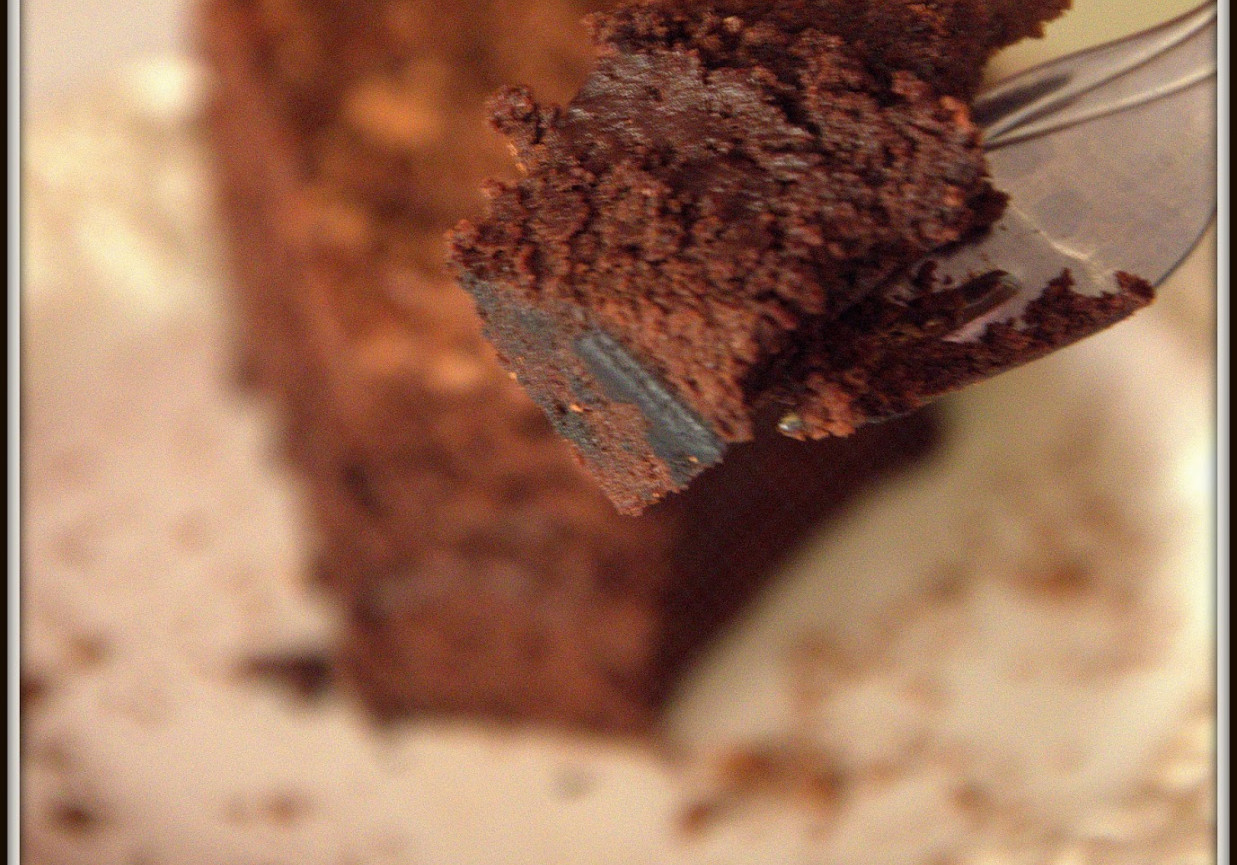 Ciasto ekstra czekoladowe à la trufla foto
