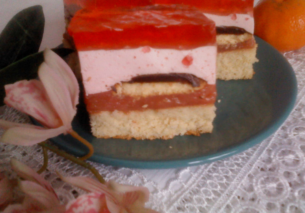 Ciasto Fiona z sokiem typu Pysio foto