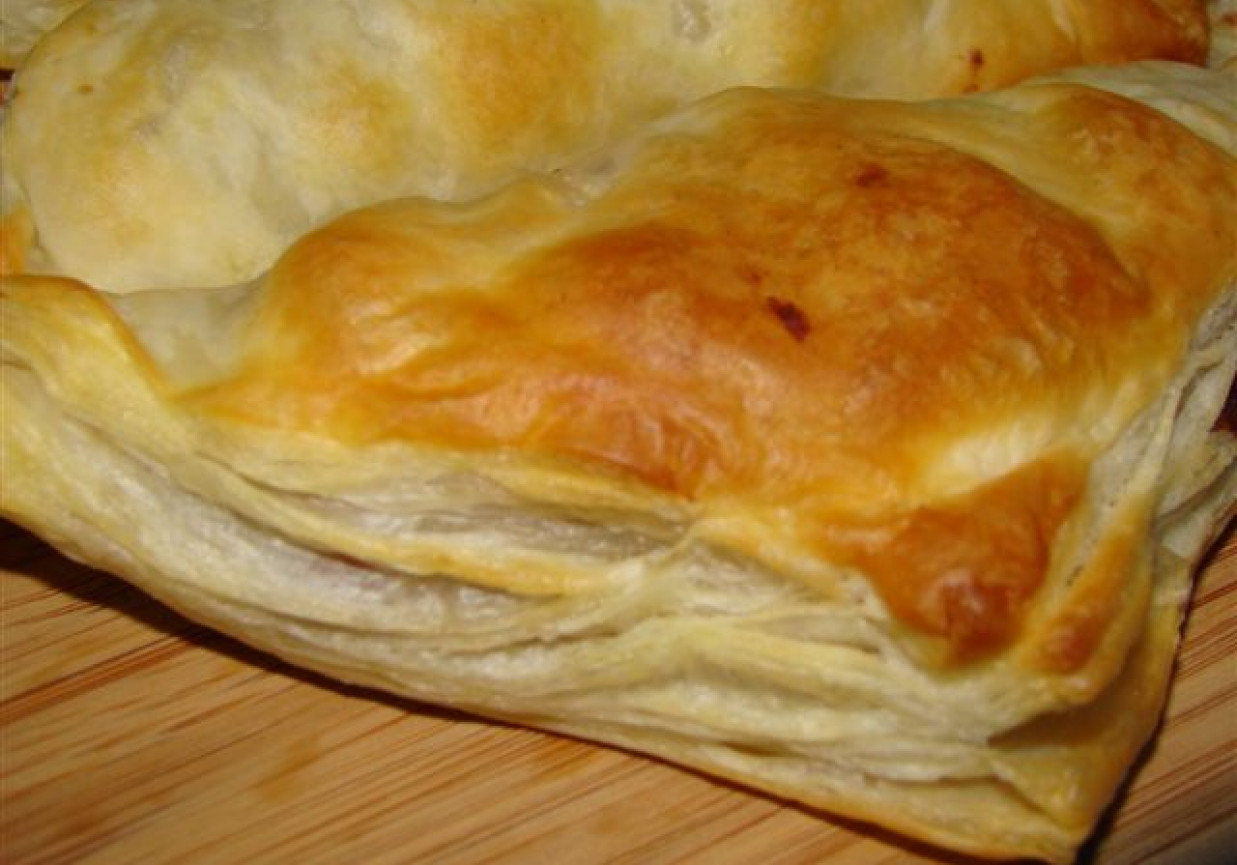 ciasto francuskie z nutellą foto