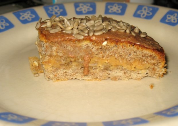 Fotografia przedstawiająca Ciasto gryczane z karmelem