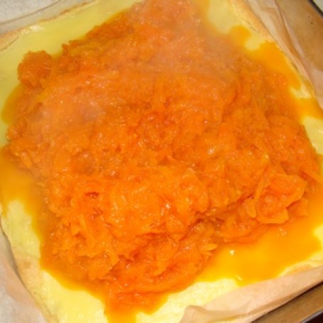Krok 5 - Ciasto imbirowe z marchewką foto