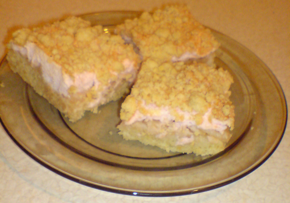 ciasto jabłecznik z pianką foto