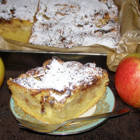Krok 5 - ciasto jabłkowe łatwe i smaczne... foto