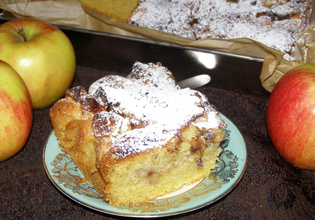 ciasto jabłkowe łatwe i smaczne... foto