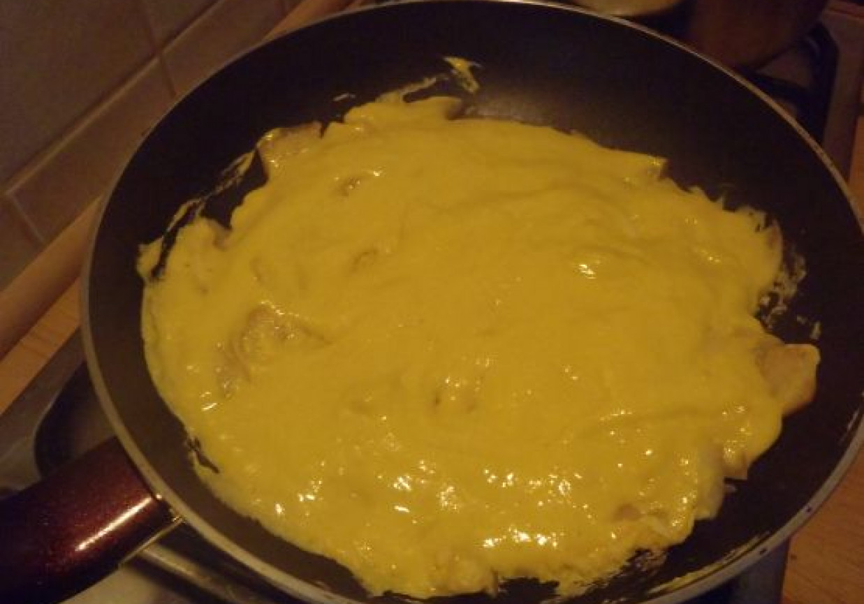 Ciasto jabłkowe z patelni foto