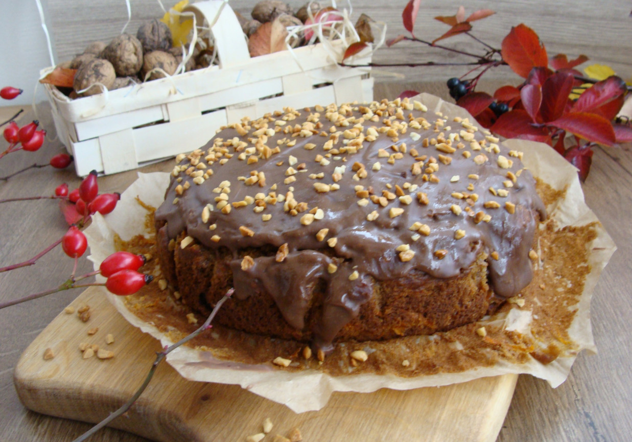Ciasto jaglano-marchewkowe foto