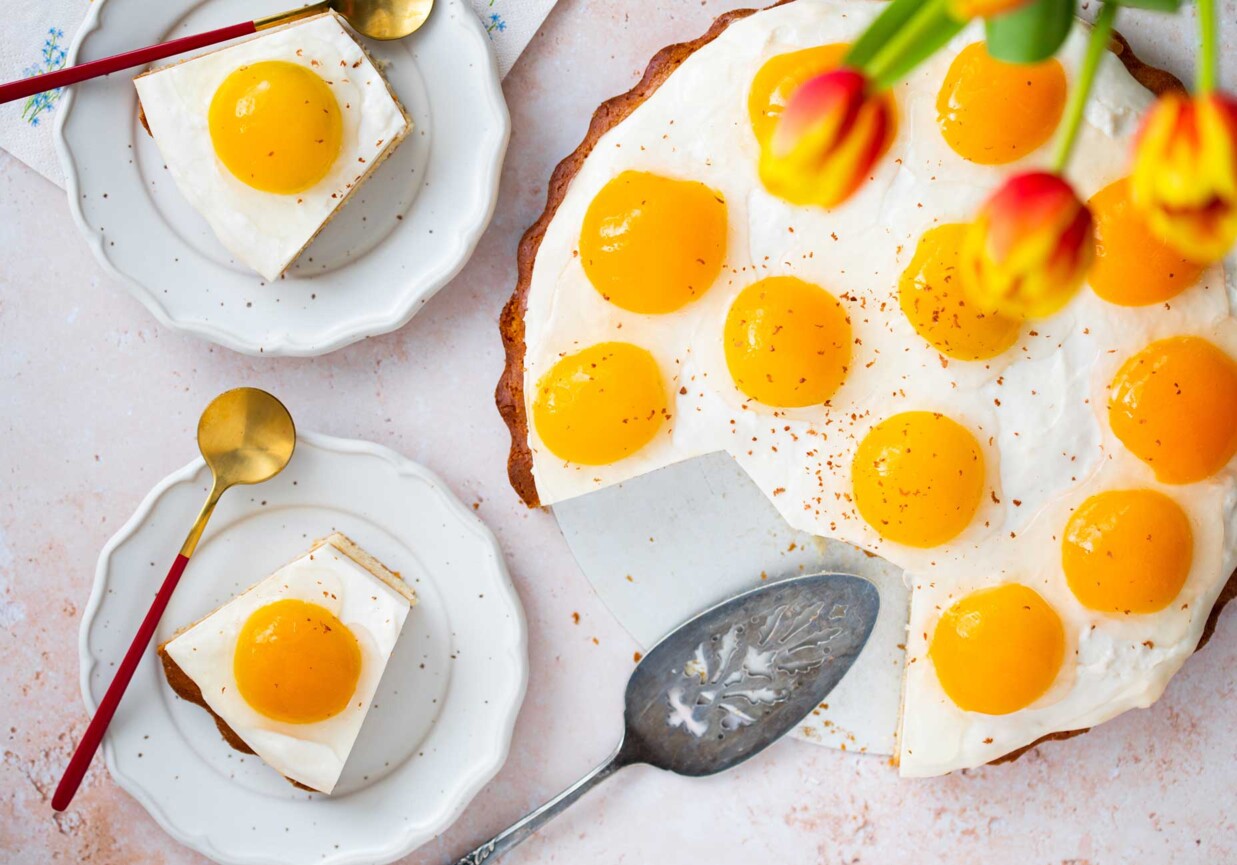 Ciasto " Jajo Sadzone" foto