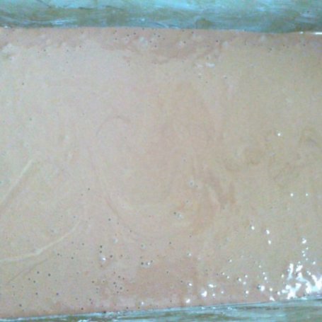 Krok 3 - Ciasto kakaowe z mleczną masą foto