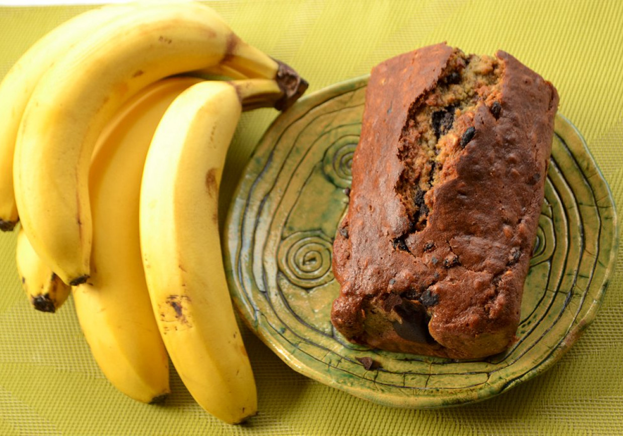 Ciasto kakaowo-bananowe foto