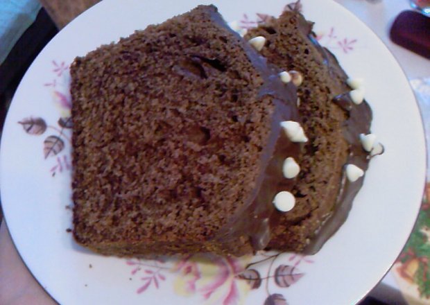 Fotografia przedstawiająca Ciasto kawowe w czekoladzie