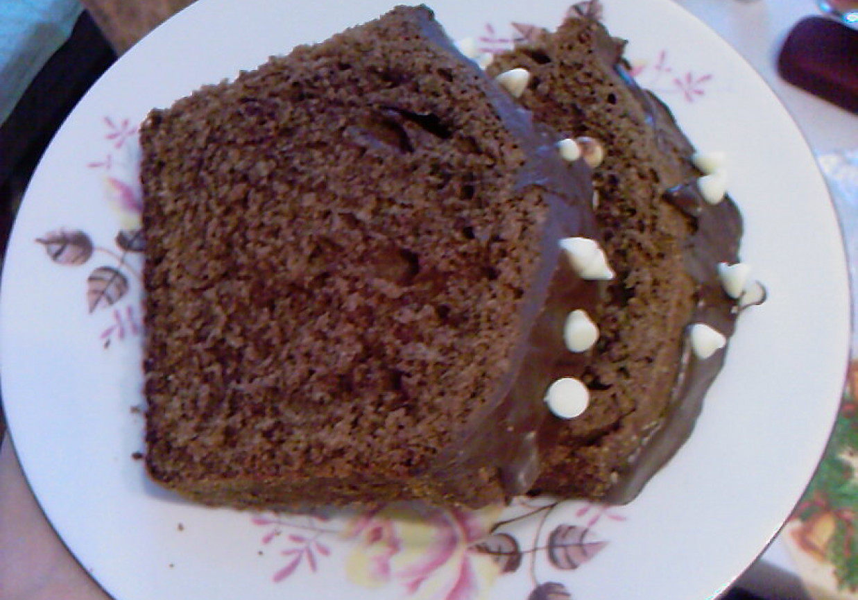 Ciasto kawowe w czekoladzie foto