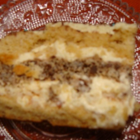 Krok 5 - ciasto kokosowo-orzechowe foto