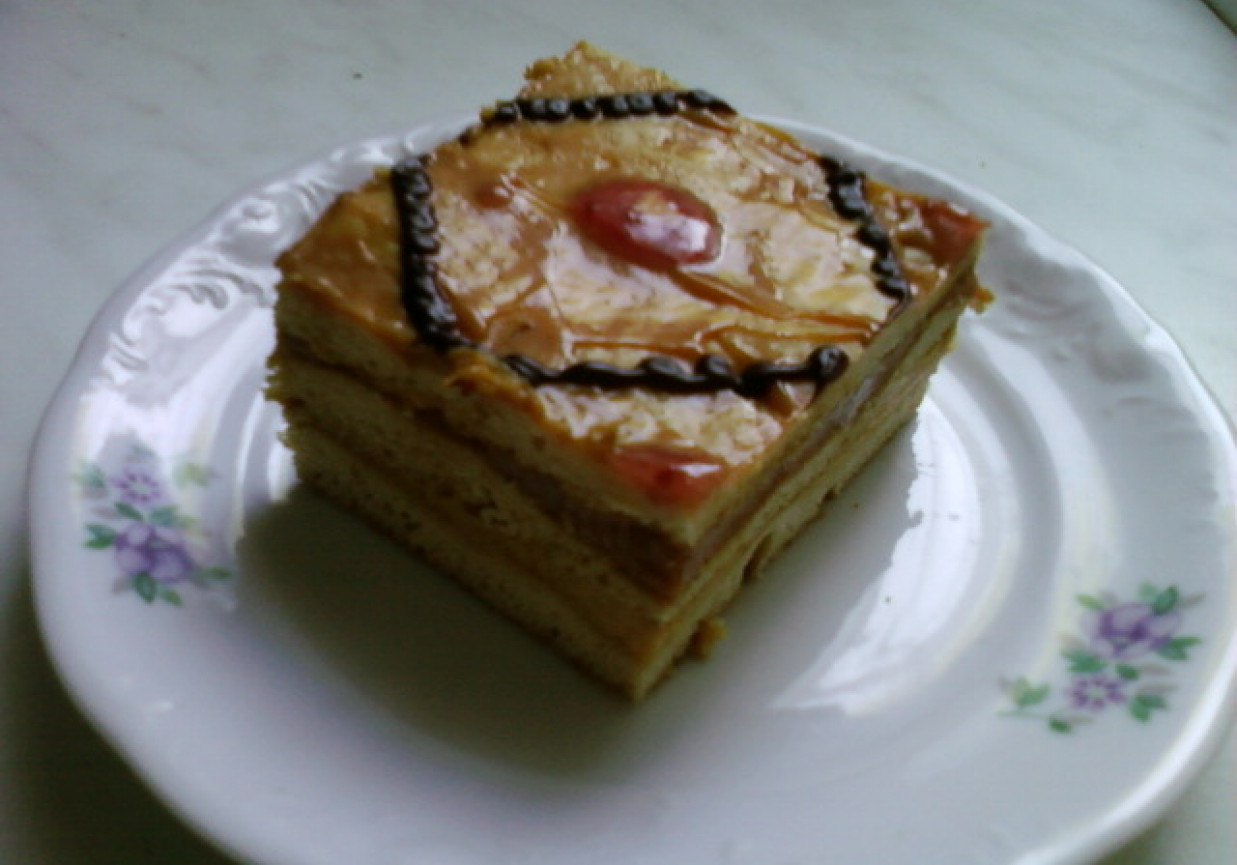 Ciasto krówkowe - miodownik inaczej foto