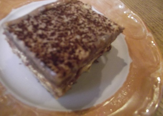 Fotografia przedstawiająca Ciasto krówkowo kakaowe