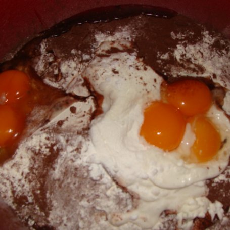 Krok 2 - ciasto  kruche czekoladowe  ucierane foto