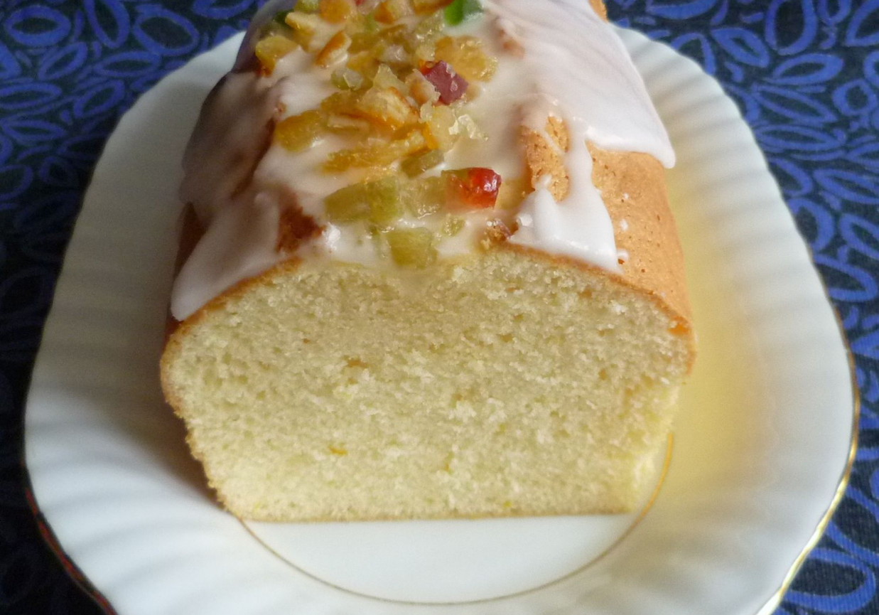 Ciasto majonezowe cytrynowe  foto