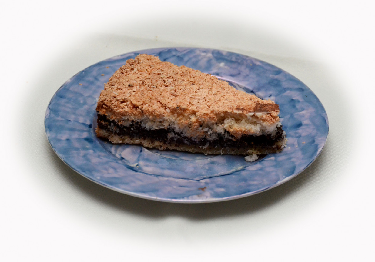 Ciasto makowo-kokosowe foto