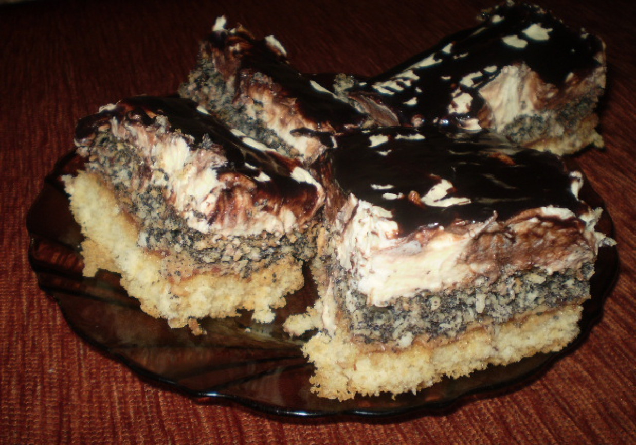 Ciasto makowo kokosowe foto