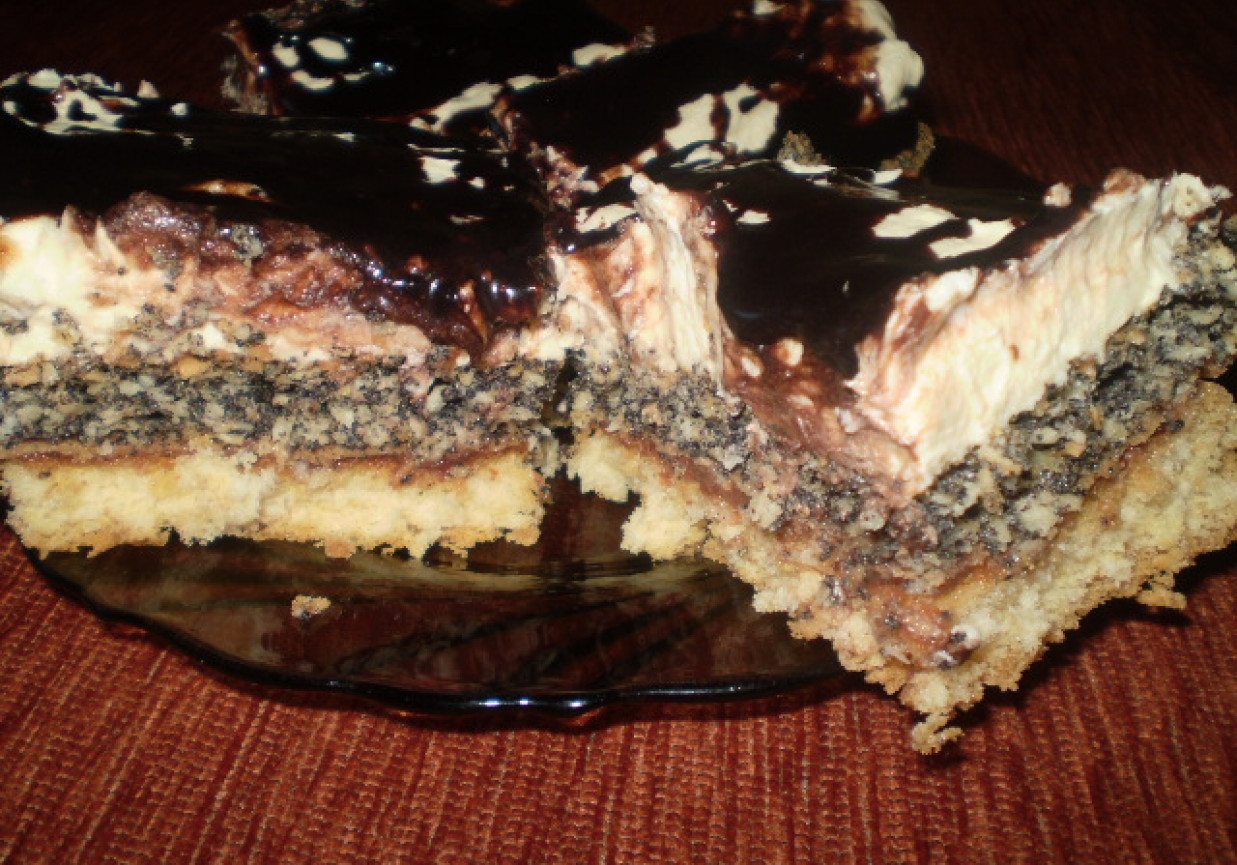 Ciasto makowo kokosowe foto