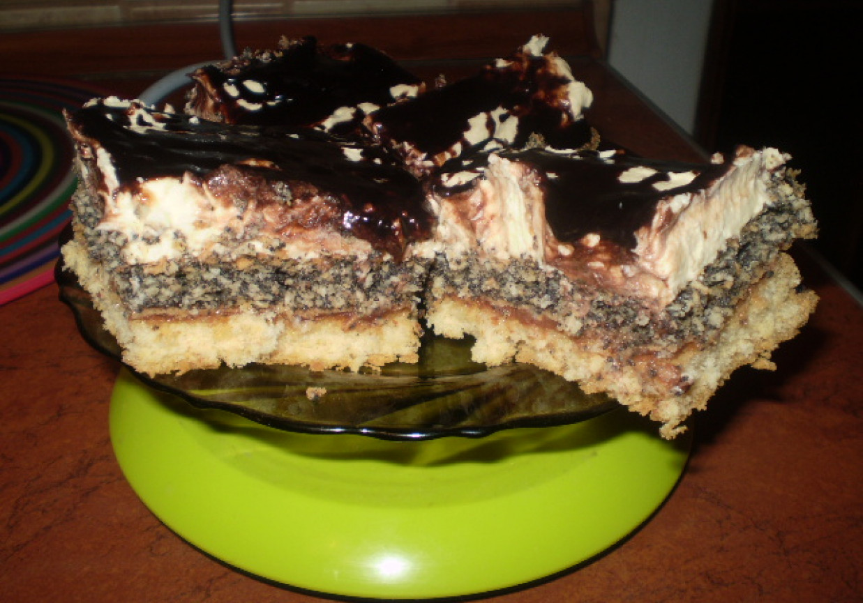 Ciasto makowo kokosowe foto