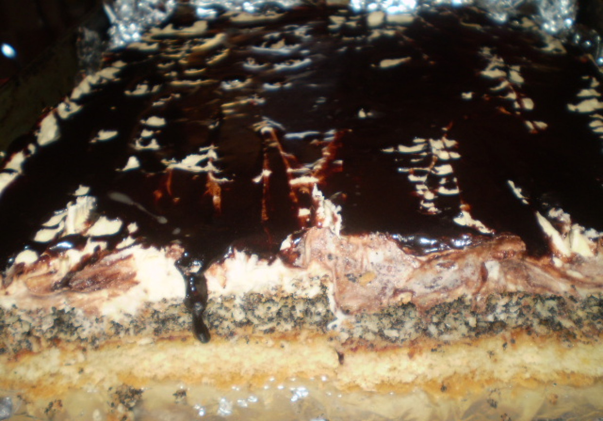 Ciasto makowo kokosowe foto