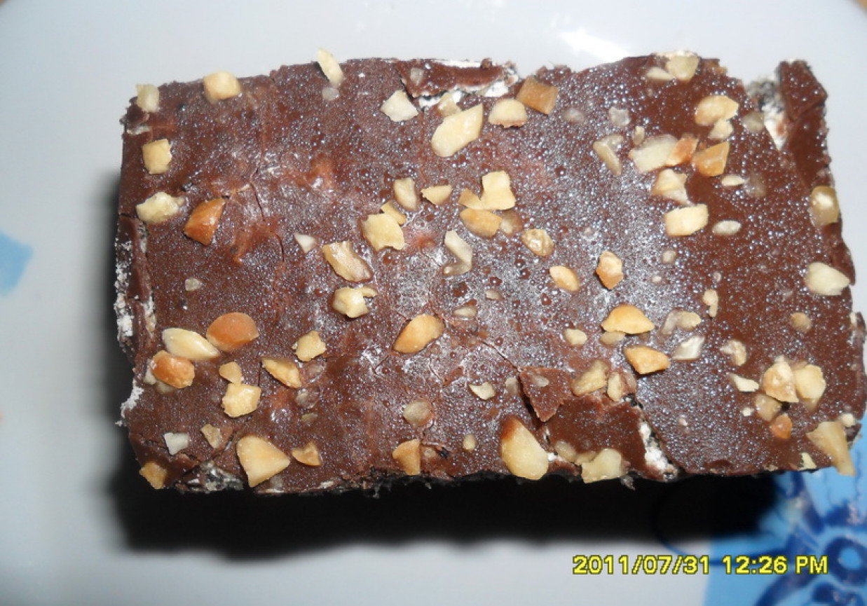 Ciasto makowo - orzechowe z serkami homogenizowanymi foto