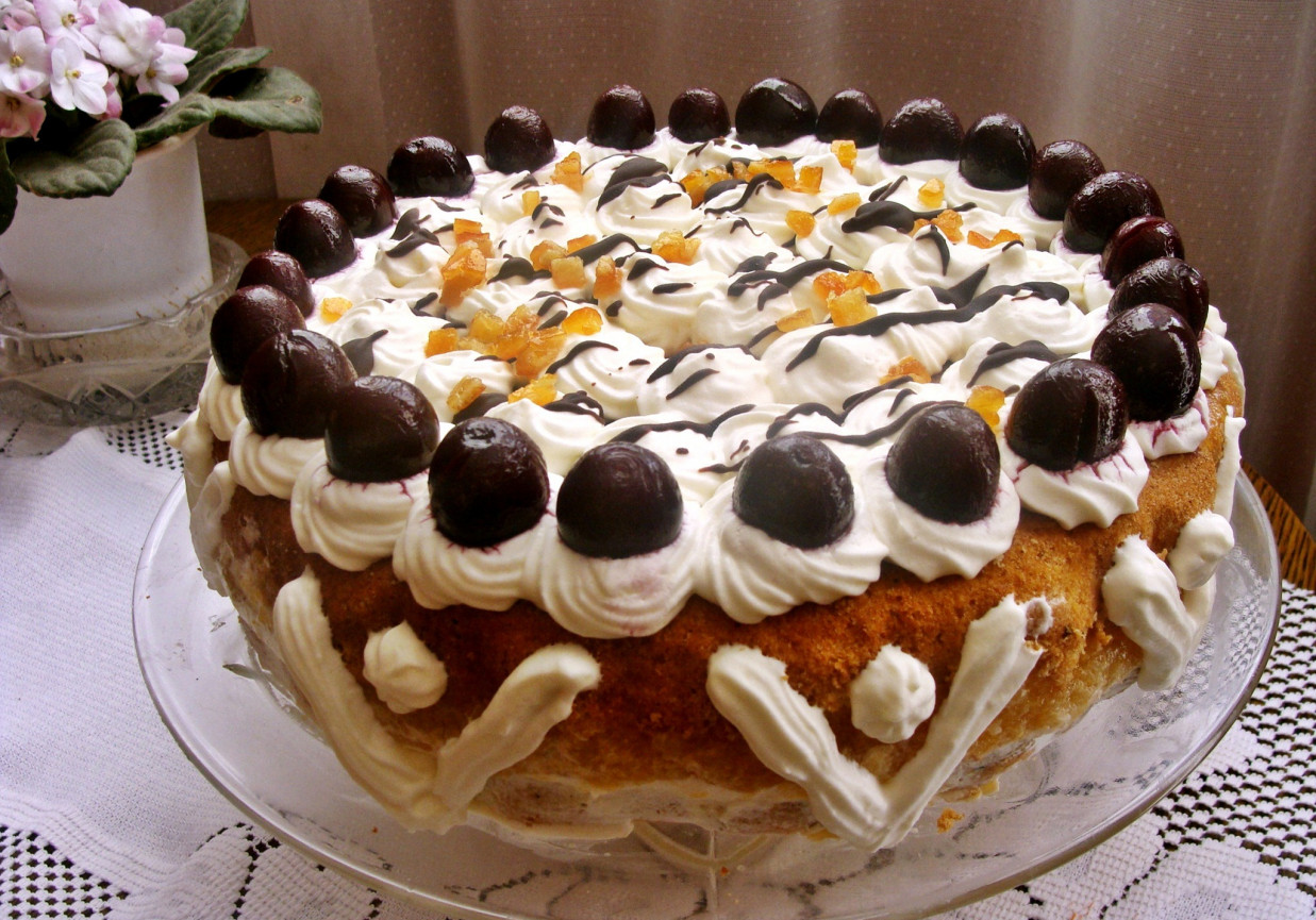 Ciasto mandarynkowo-herbaciane foto