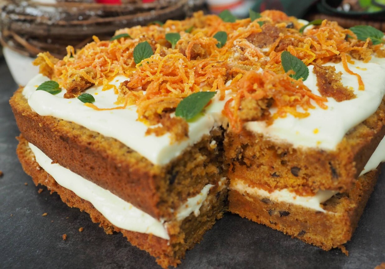 Ciasto marchewkowe wg Piotra Ogińskiego foto