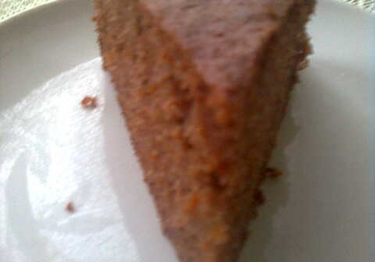 Ciasto marchewkowe z kakao foto
