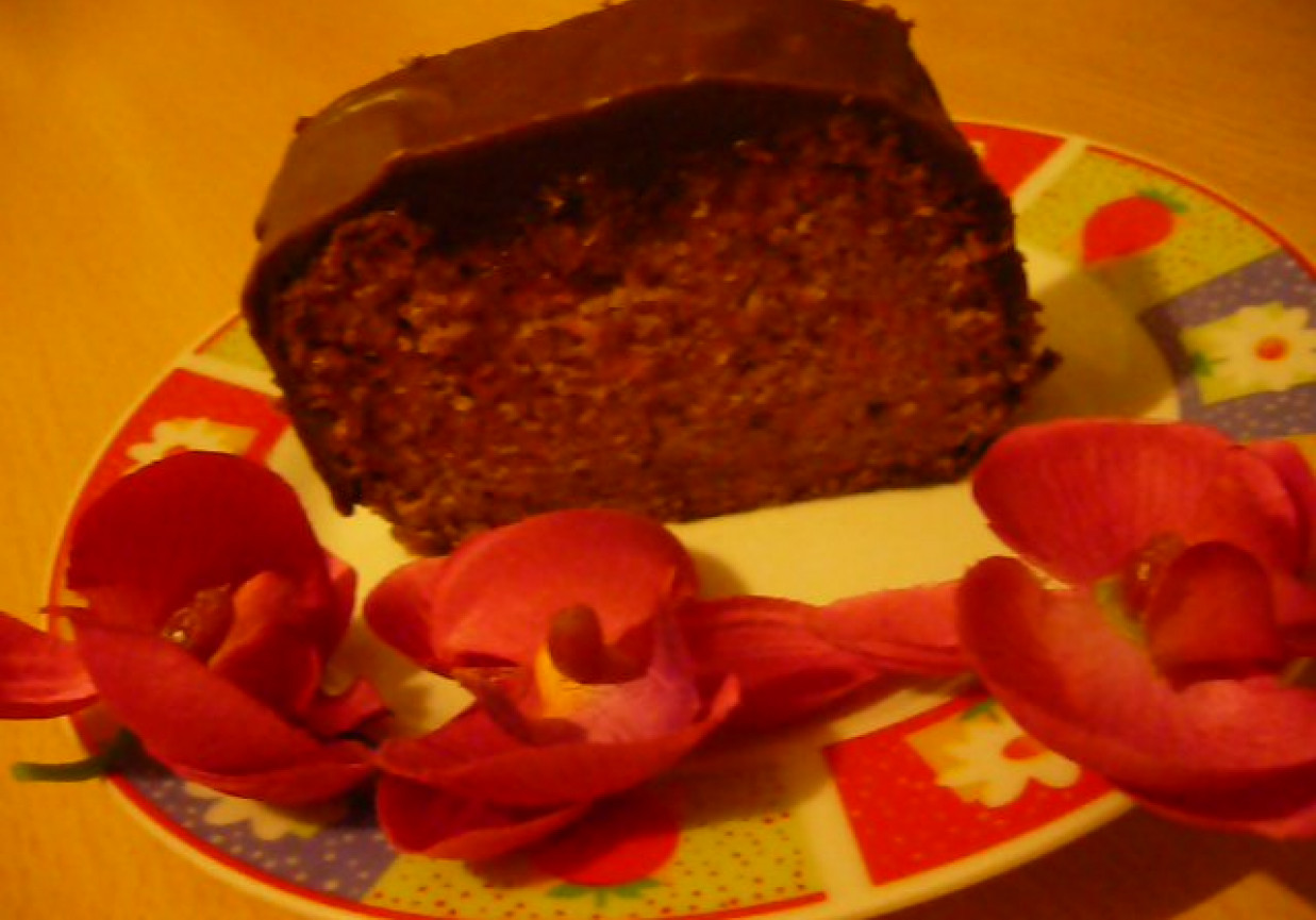Ciasto marchewkowo czekoladowe foto