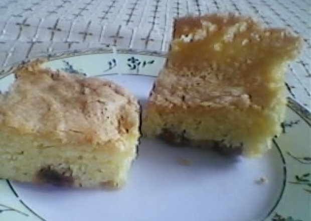 Fotografia przedstawiająca Ciasto mieszane widelcem