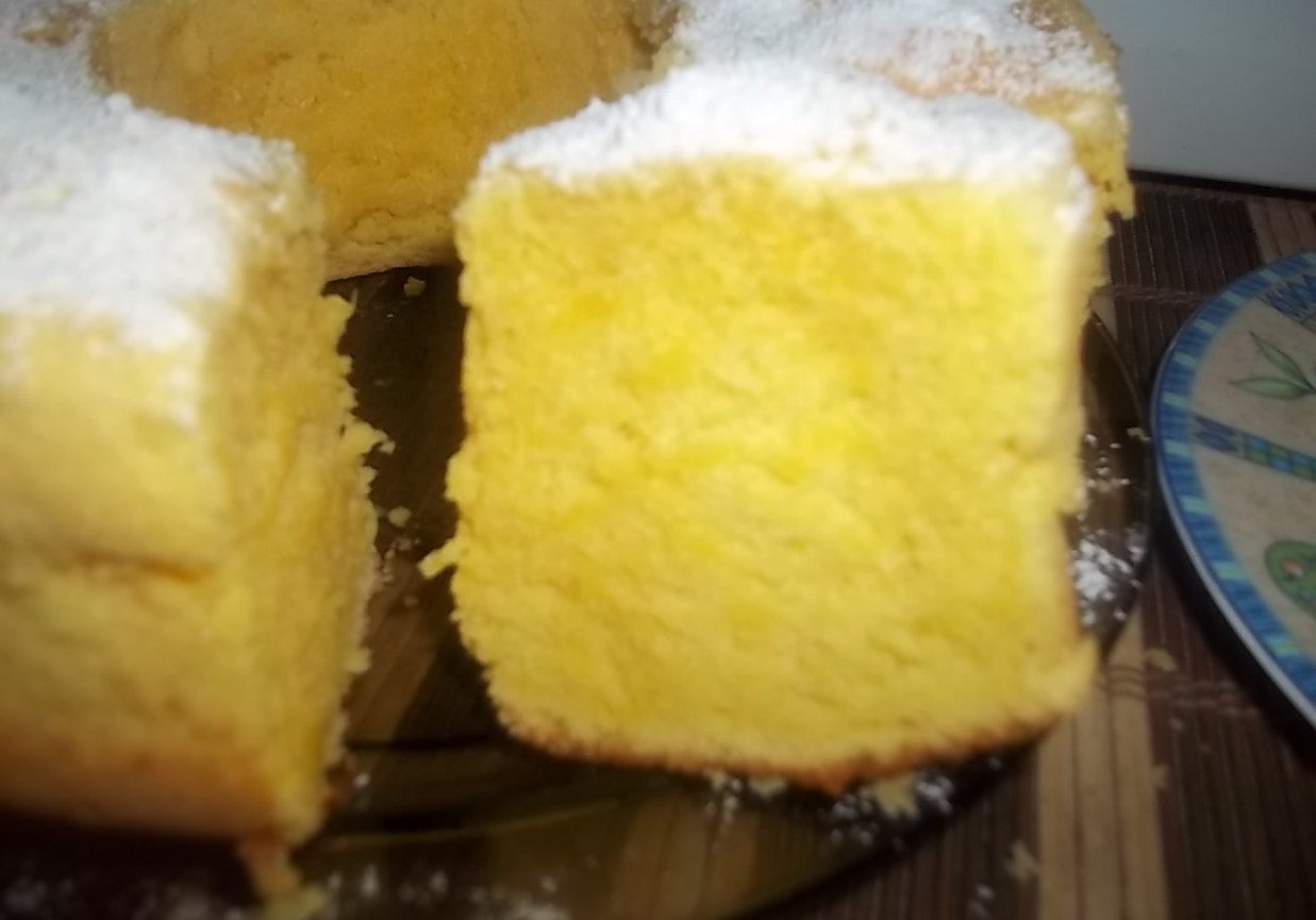 Ciasto migdałowo cytrynowe foto