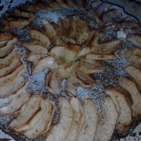 Krok 4 - Ciasto miodowe z jabłkami foto