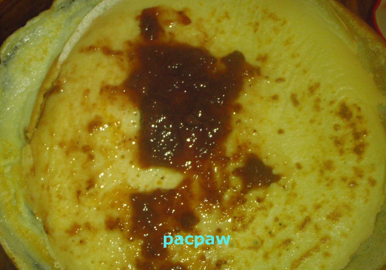 Ciasto naleśnikowe i naleśniki foto