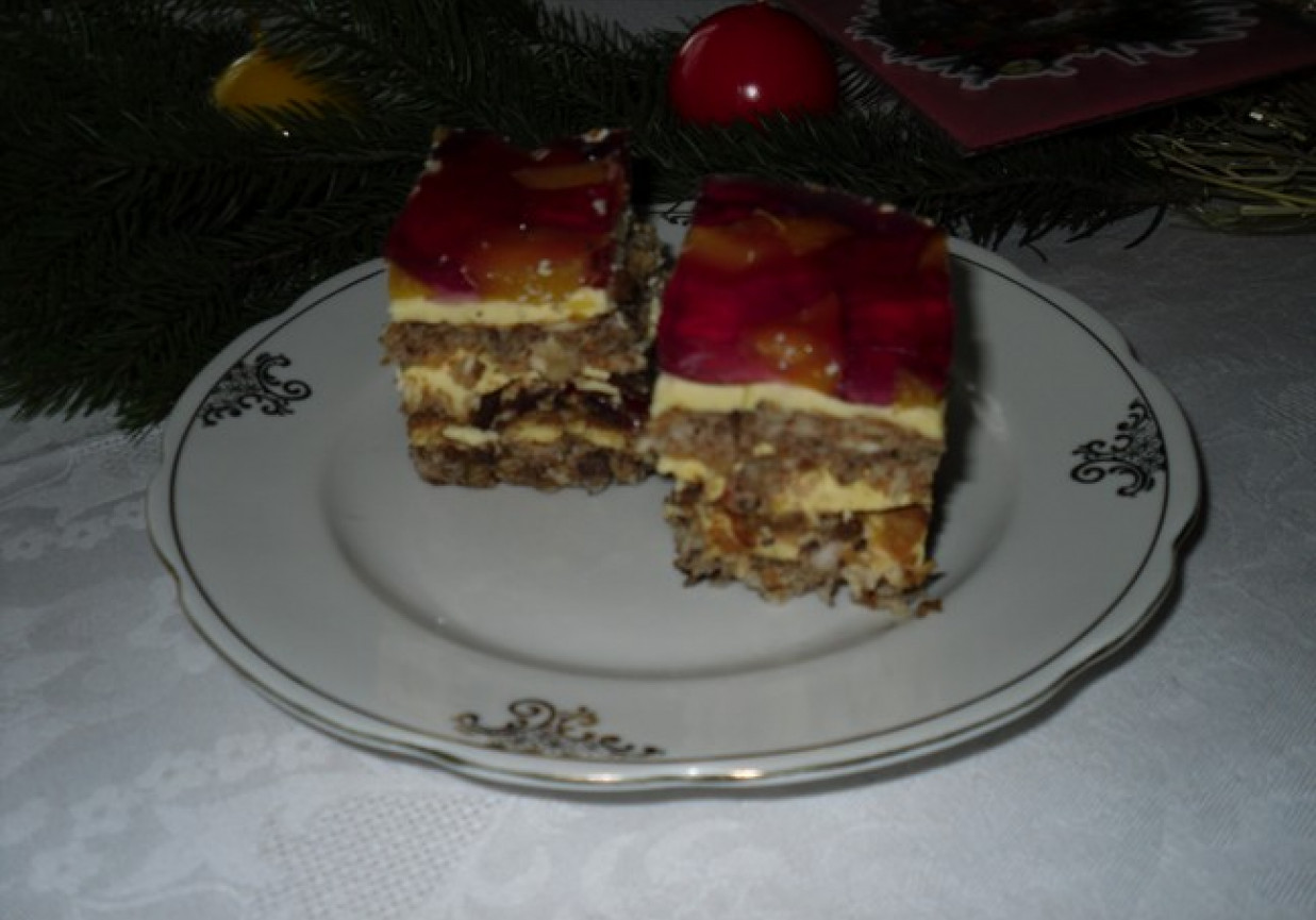 Ciasto orzechowo - delicjowe foto