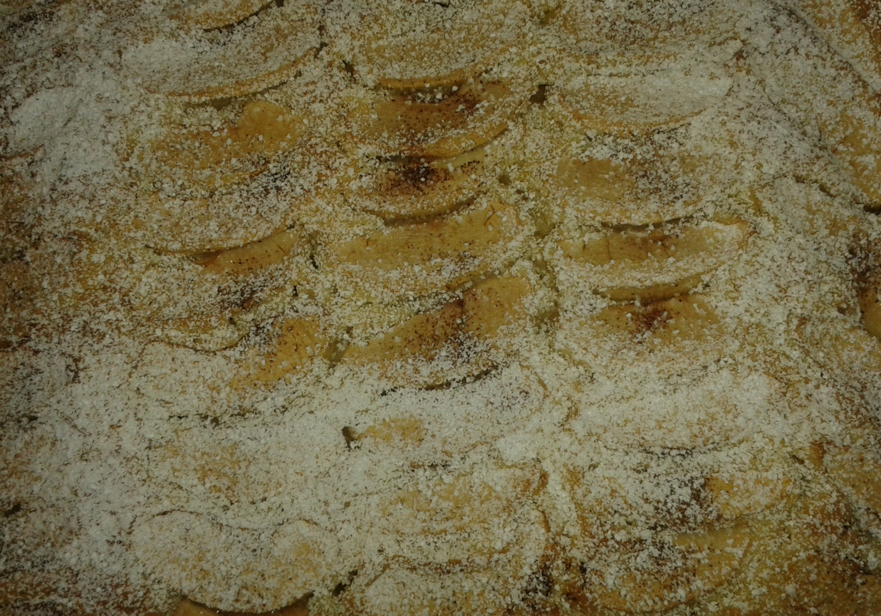 Ciasto piaskowe z jabłkami  foto