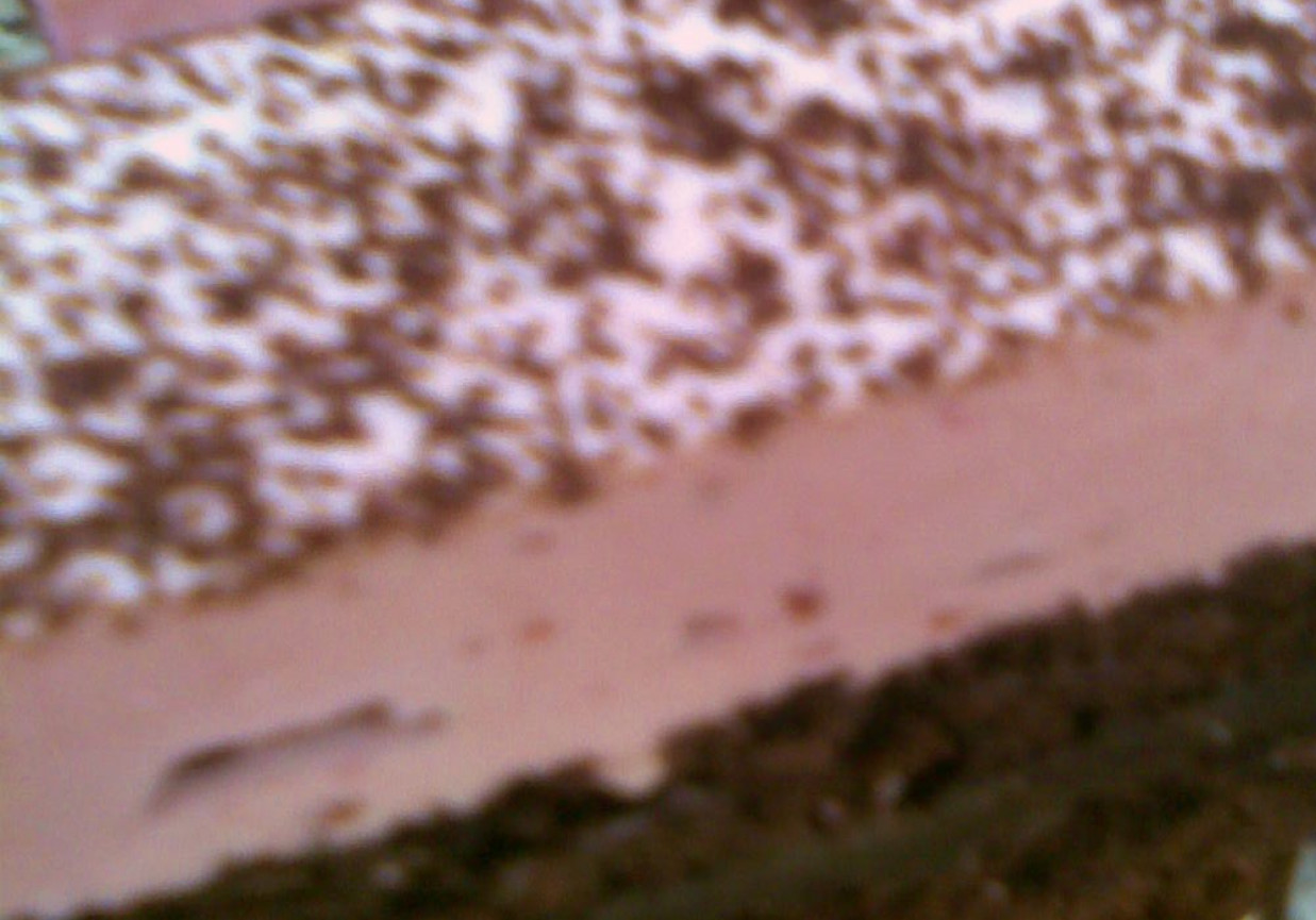 Ciasto piernikowe z kremem foto