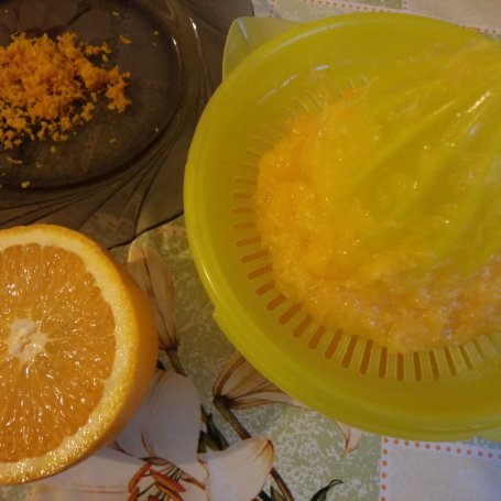 Krok 1 - Ciasto pomarańczowe foto