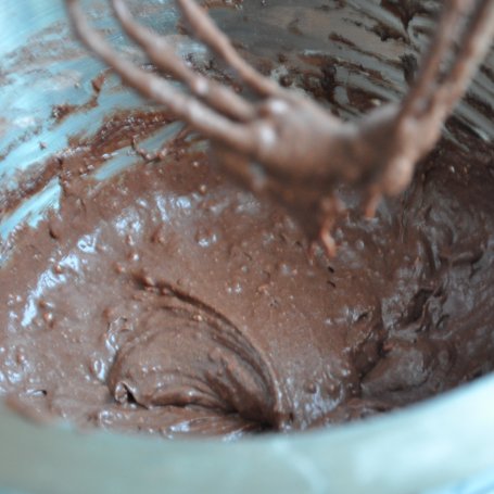 Krok 1 - ciasto potrójnie czekoladowe foto