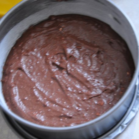 Krok 2 - ciasto potrójnie czekoladowe foto